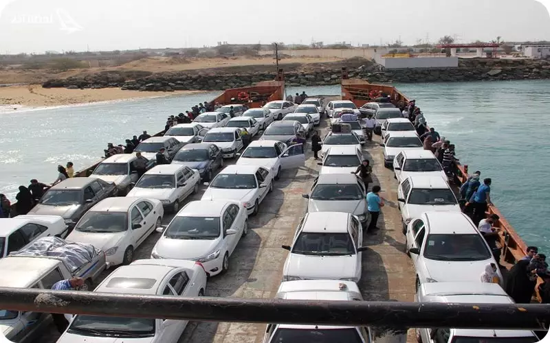 معرفی لندیگراف در جزیره قشم