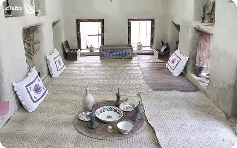 بخش داخلی خانه بومیان کیش