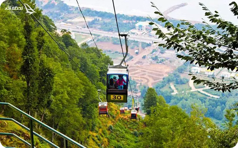 امکانات تله کابین رامسر