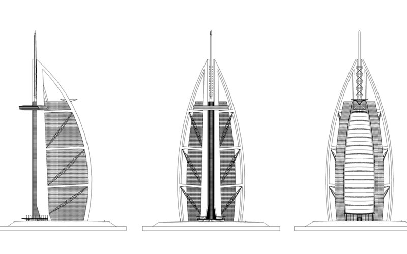 طراحی و معماری برج العرب