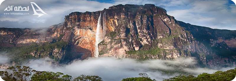 ارتفاع آبشار آنجل