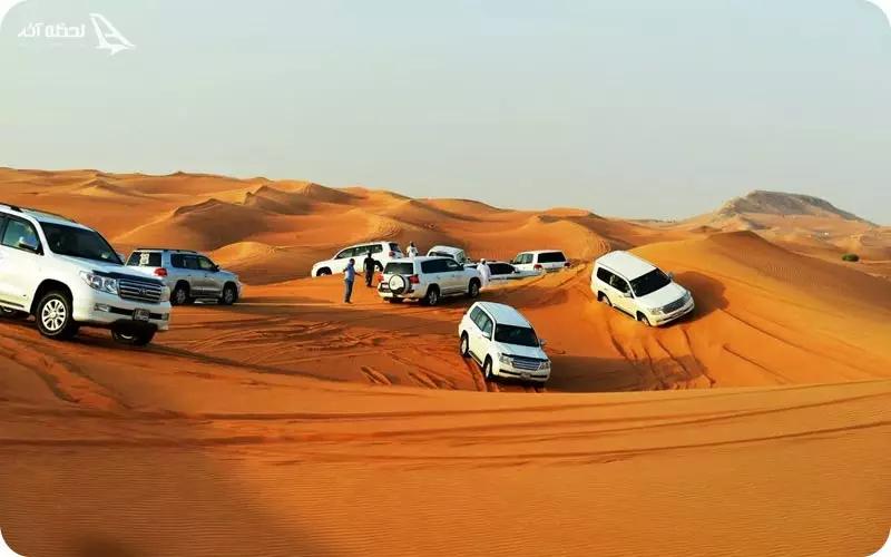 بیابان گردی در دبی