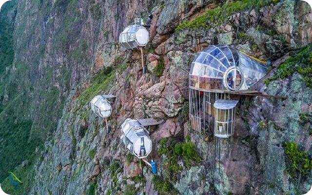 هتلی برای صخره نوردان