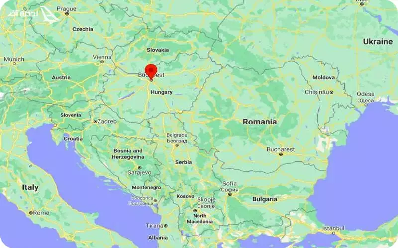 نقشه بوداپست