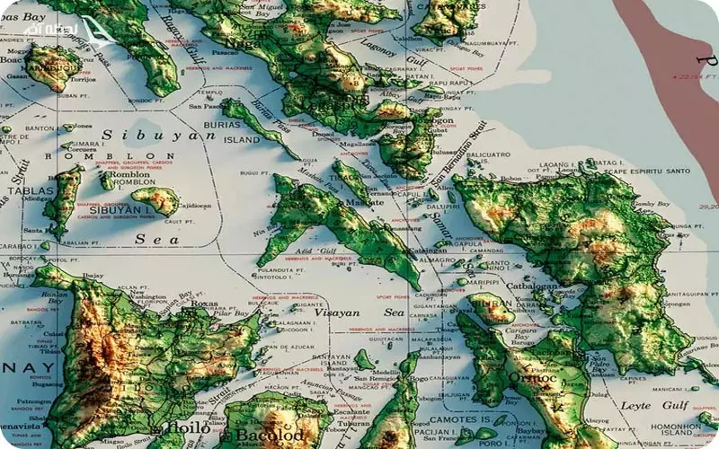 نقشه فیلیپین