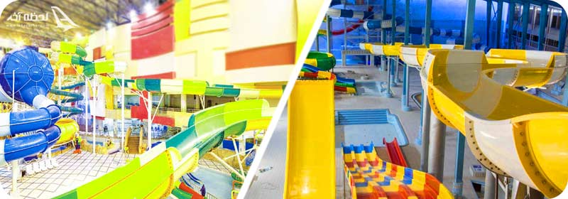 امکانات پارک آبی تبریز