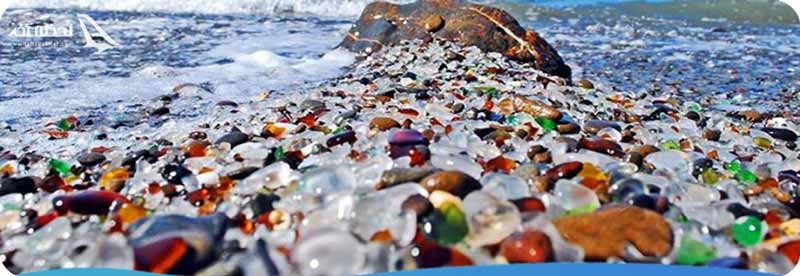 ساحل شیشه ای کالیفرنیا