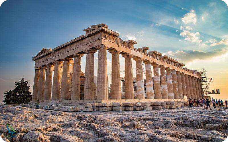 معبد معروف یونان