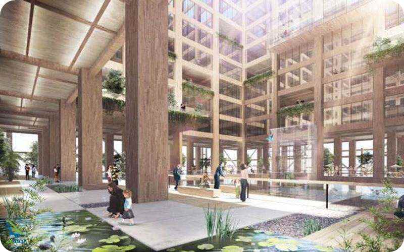 بلندترین برج چوبی جهان