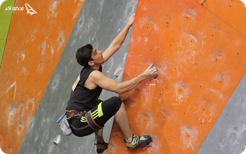 سنگ نوردی بام تهران