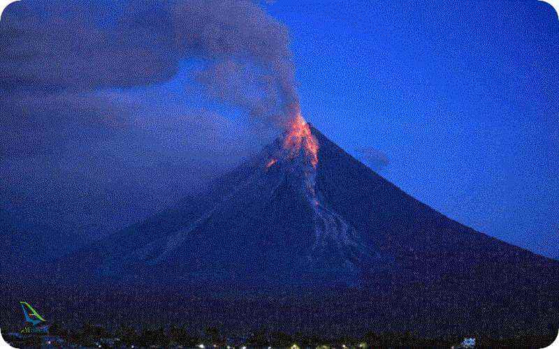 آتشفشان فعال