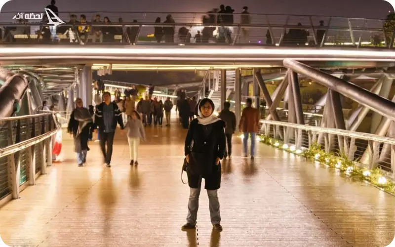 عکاسی در پل طبیعت