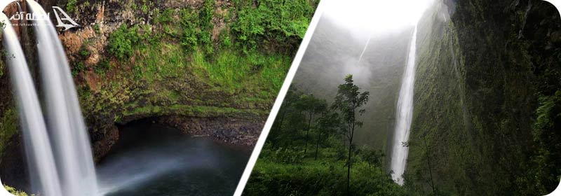 آبشار راز جزایر هاوایی