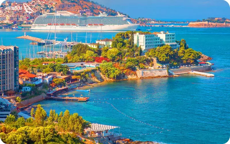 زیبایی های سواحل کوش آداسی