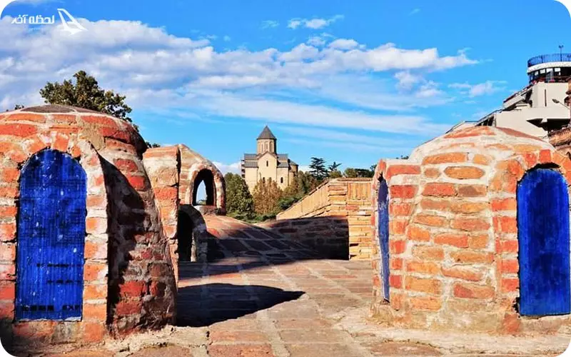 محله حمام های قدیمی گرجستان