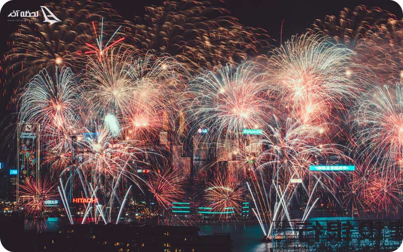 جشن سال نو میلادی در پایتخت ژاپن