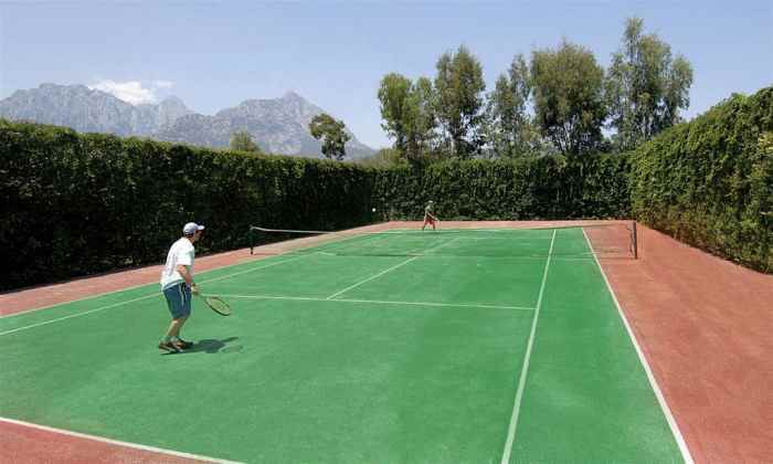 هتل شروود گرینوود نمای زمین تنیس