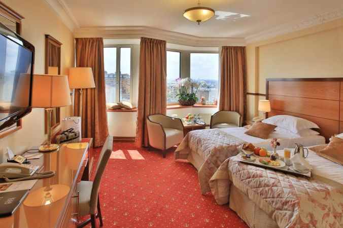 هتل گلدن رینگ نمای اتاق با تخت خواب تک نفره