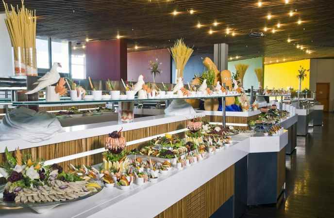 هتل کروانسارای لارا نمای منو رستوران