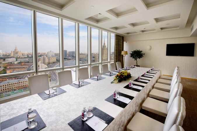 هتل کرون پلازا مسکو نمای سالن کنفرانس