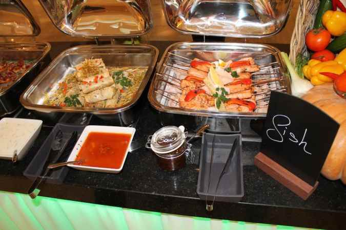 هتل پارک این پریبالتیسکایا نمای منوی غذا