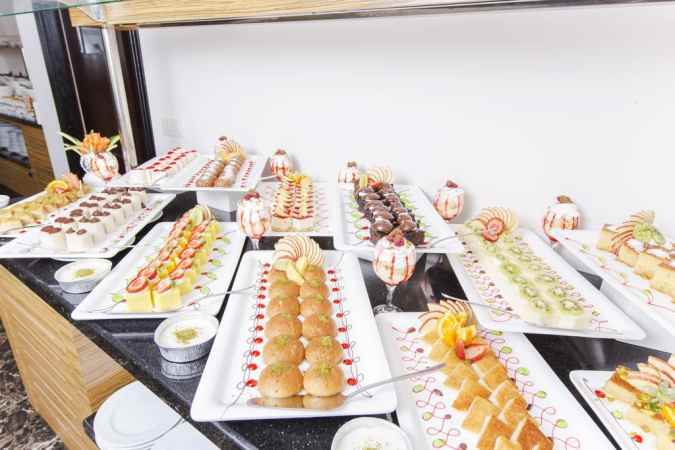 هتل سارپ نمای منوی غذا