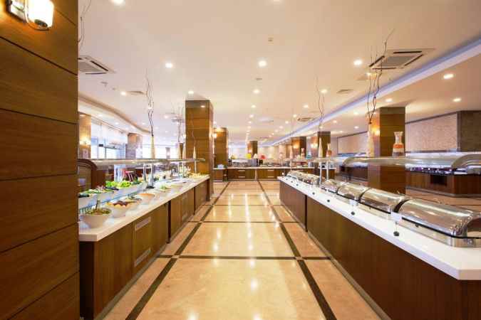 هتل رامادا ساید نمای منوی غذا