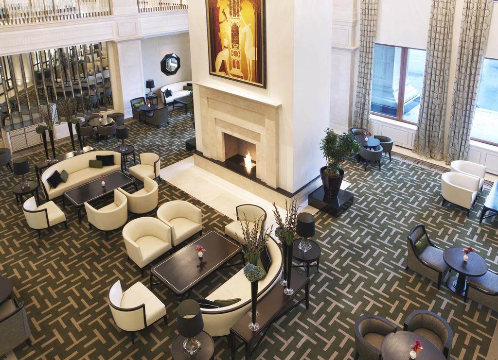 هتل فور سیزنز مسکو نمای داخلی لابی