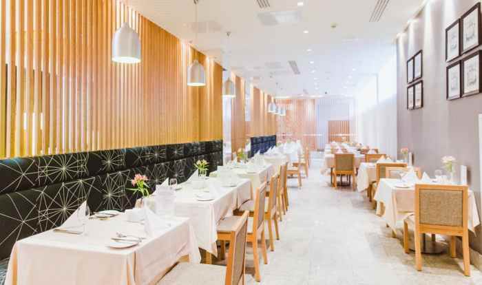 هتل هالیدی این سیمونووسکی نمای داخلی رستوران