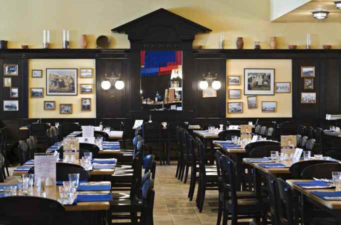 هتل پارک این پولکووسکایا نمای کافه