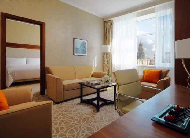 هتل مسکو مارییوت نووی نمای داخلی اتاق