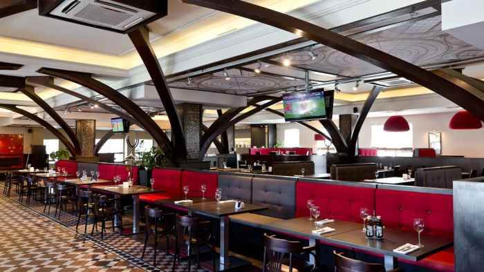 هتل هالیدی این موسکووسکی نمای کافه رستوران