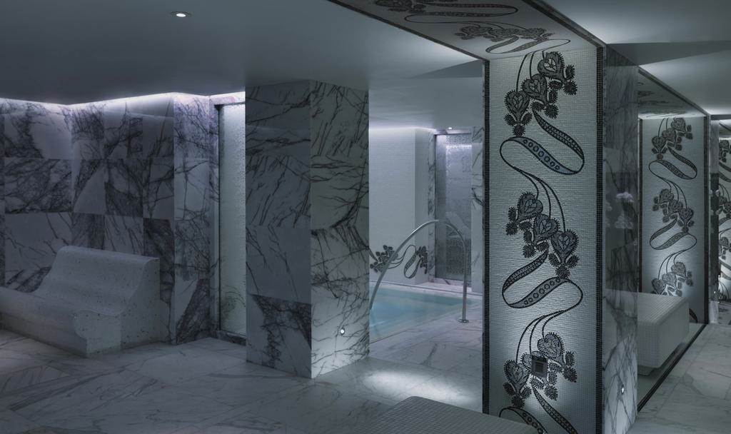 هتل فور سیزنز مسکو نمای سالن سونا و جکوزی