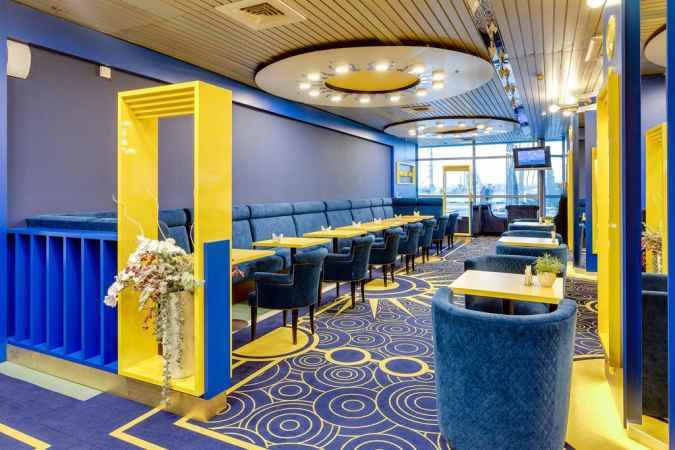 هتل بست وسترن پلاس مسکو وگا نمای کافه لابی