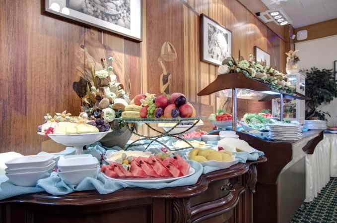 هتل ایزمایلوو الفا نمای منوی انتخابی