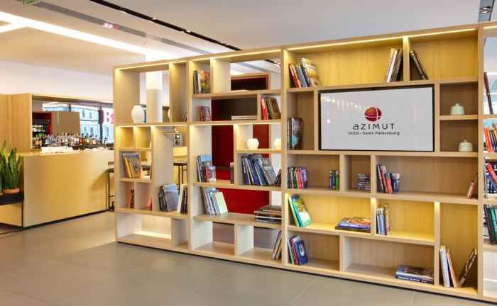 هتل ازیموت نمای کتابخابه