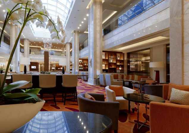 هتل مسکو مارییوت نووی نمای لابی