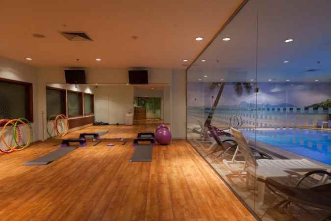 هتل نووتل شرمتیوو ایرپورت نمای سالن بدنسازی