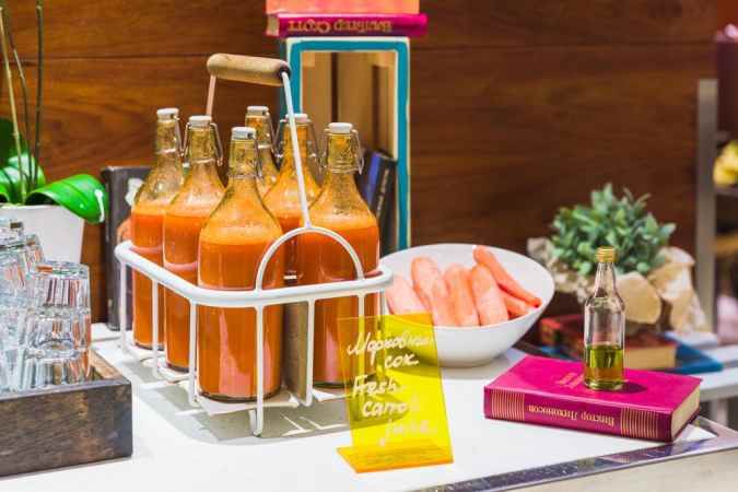 هتل پارک این پولکووسکایا نمای منو