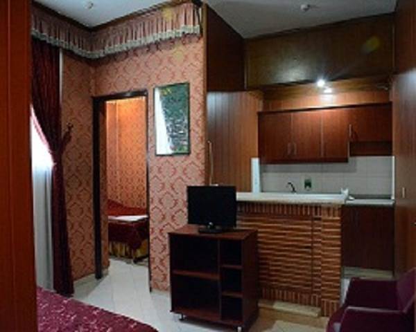 هتل زیتون نمای سالن اتاق