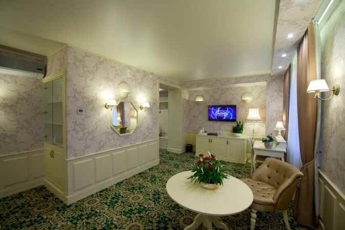 هتل ایزمایلوو الفا نمای سالن اتاق