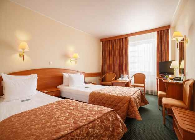 هتل بست وسترن پلاس مسکو وگا نمای اتاق دو تخته و یک تخته سینگل