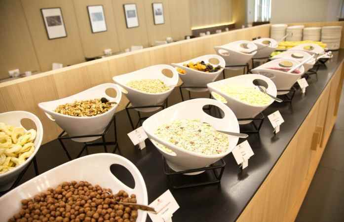 هتل ازیموت نمای نموی غذاها