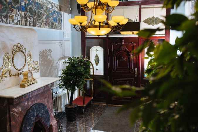 هتل آکیان نمای پذیرش لابی