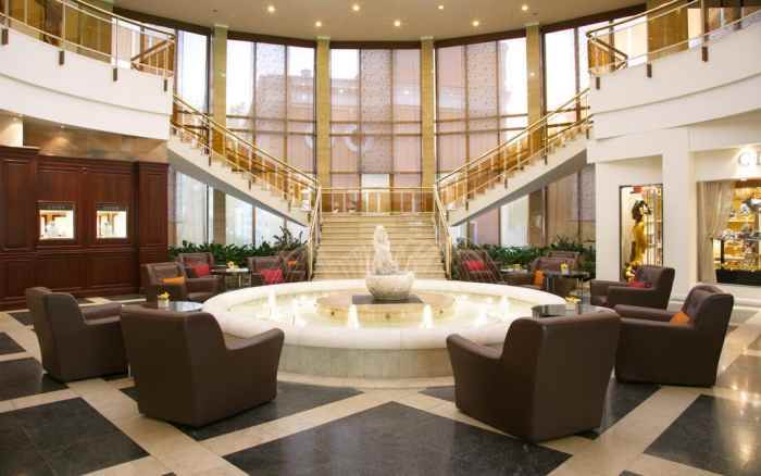 هتل رادیسون سلاویانسکایا نمای لابی