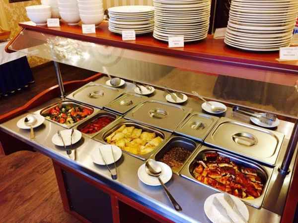 هتل اگنی کلاب نمای منوی غذاها