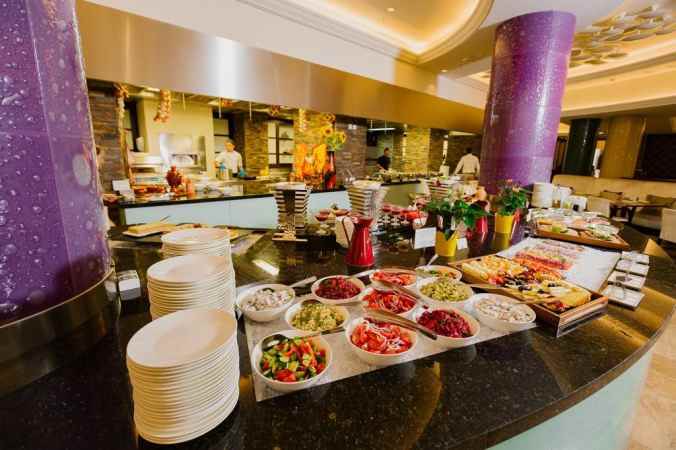 هتل سوئیس کاملیا سوچی نمای منوی غذا