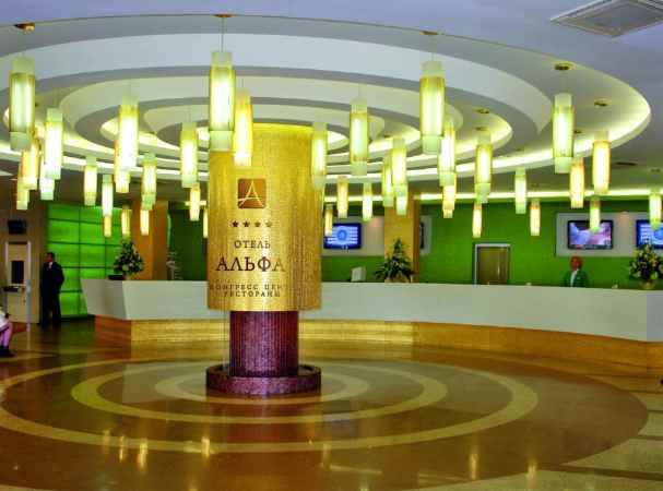 هتل ایزمایلوو الفا نمای پذیرش لابی