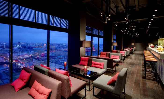 هتل ازیموت نمای رستوران