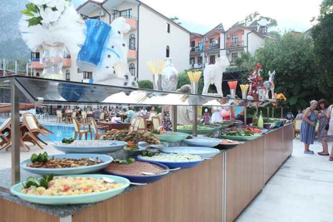 هتل آکاسیا ریسورت نمای منوی انتخابی